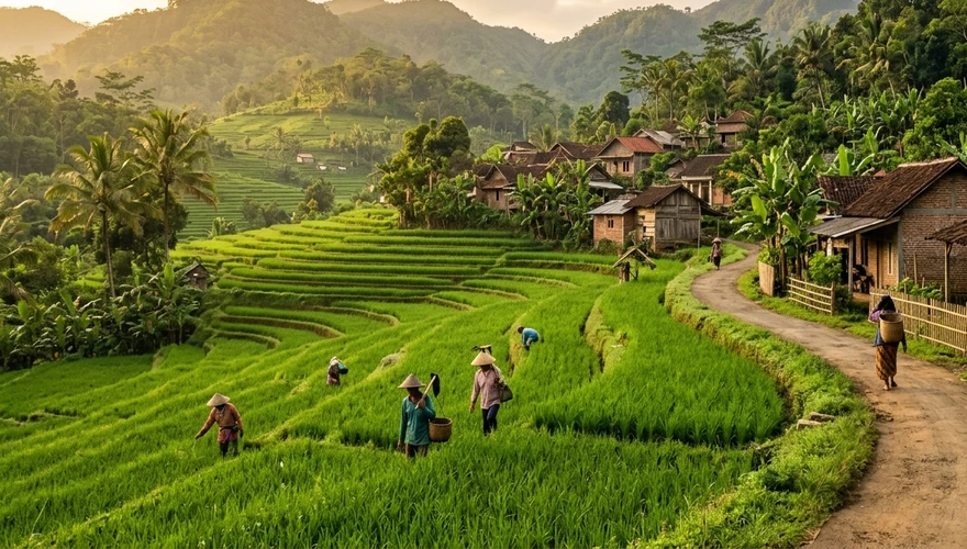 Infrastruktur Irigasi dan Embung Pertanian