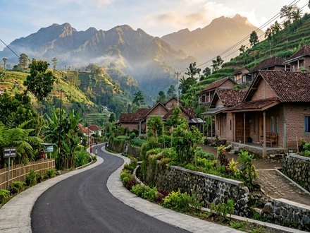 Bentang Alam Pedesaan 9 Dusun